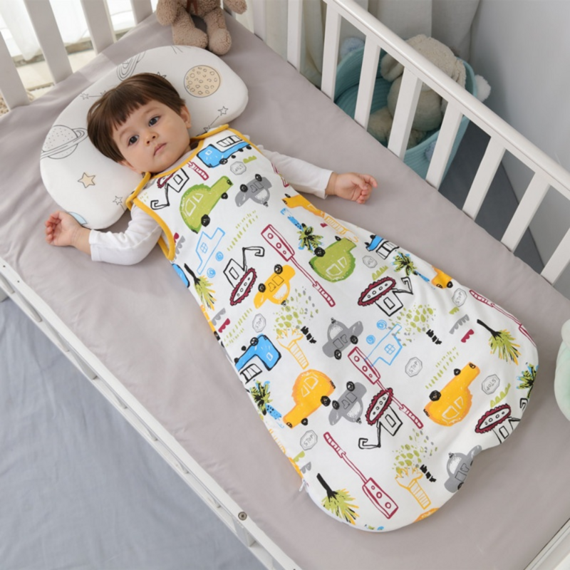Sacos De Dormir Do Bebê 1.5 Tog Swaddle Vest Sem Mangas Envelope Inverno Recém-nascido Algodão Orgânico Crianças Pijama Primavera Saco Dormir Bebe