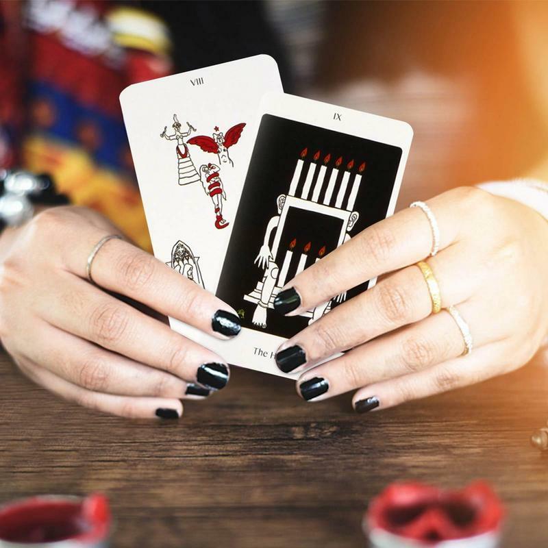 Neue Erscheinung ein Geist sprechen Tarot Schicksal Weissagung Tarot Deck Wahrsagen Orakel Karten Party Unterhaltung Brettspiel