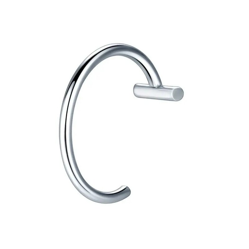 1PC Stainless Steel Fake Nose Ring Fashion Hip Hop Non-Pierced Hoop Septum Rings Fake Nose Piercing