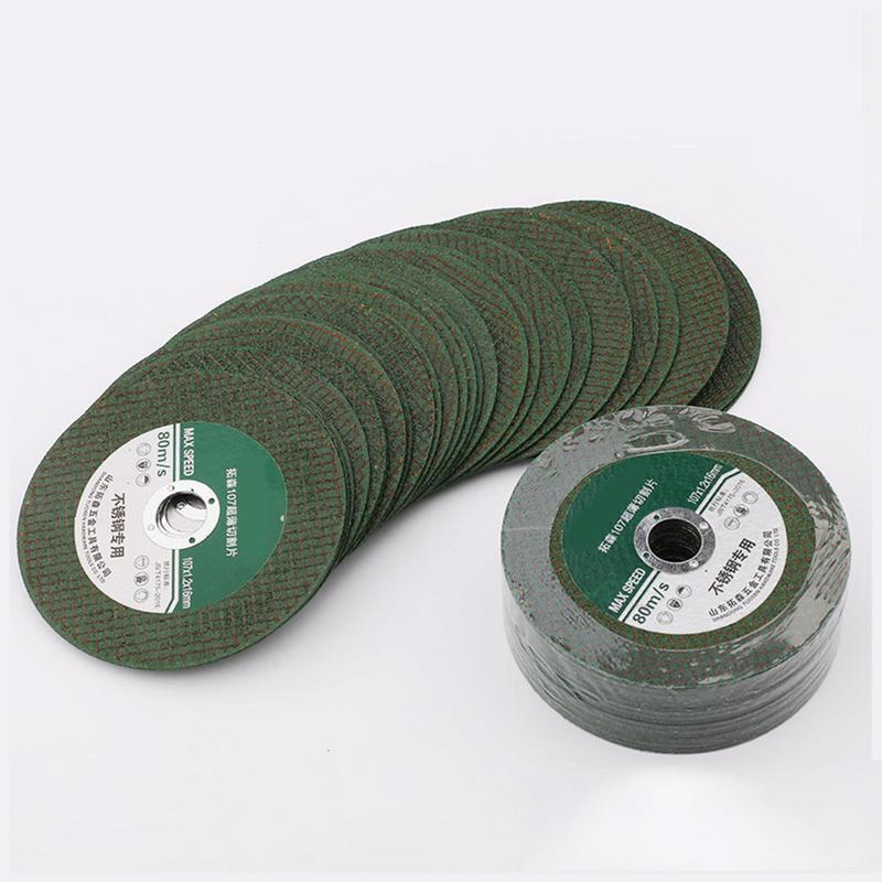Angle Grinder Round Disc Polishing Wheel 50Pcs Resin Aggressive Cutting Wheel For Stainless Steel Metal Woodworking Sanding