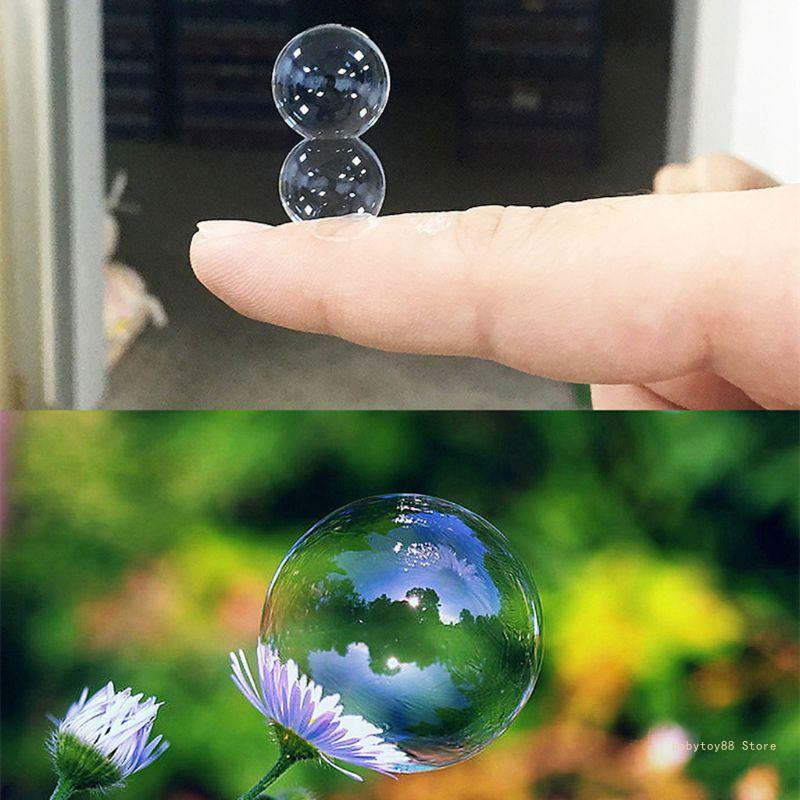 Juguete burbujas portátil Y4UD, juguete tubo para hacer burbujas para niños libre Won'for t Burst