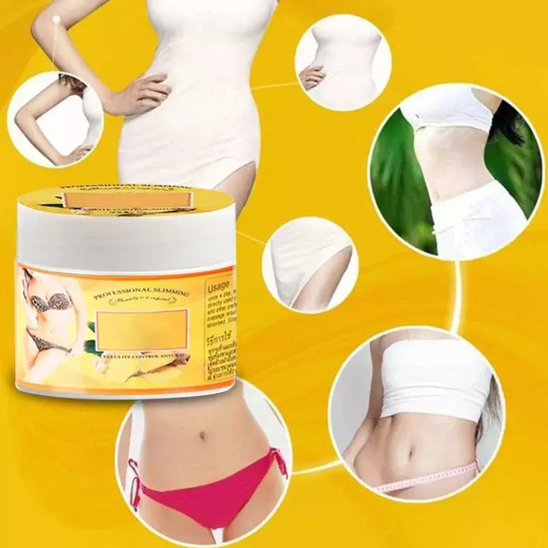 New Body Shaping Gel 2024 Ginger Fat Burning Cream Anti-cellulite Full Body Slimming Weight Loss Massaging Cream Hot Sale 30g
