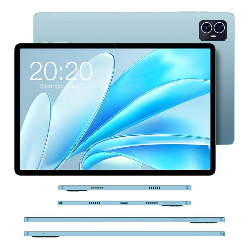 Teclast M50HD 2024 Tablet (Unisoc T606 8-core 1.6GHz/)16GB(8GB+8GB) RAM/128GB ROM/10.1 Inch 1200×1920iPS TDDI/WIFI5G/4G Dual SI