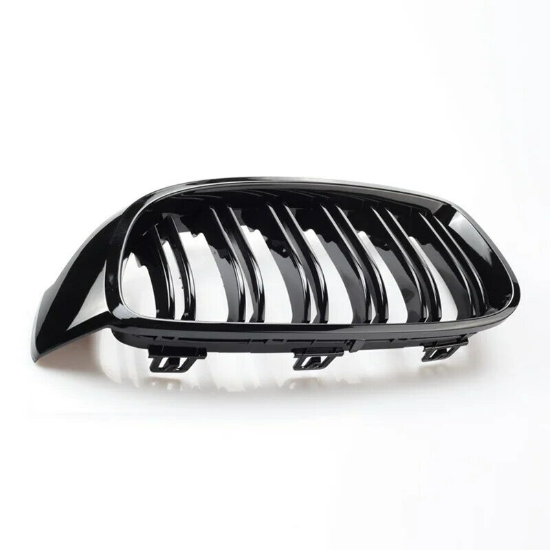 Bright Black Front Kidney Grille Slat M4 Style Grill for BMW F32 F33 F36 F80 F82 2013-2020 Cabriolet Coupe 425i 430i 440i 435i
