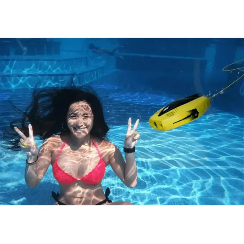 In Voorraad Chasing DORY Mini Onderwater Duiken Vissen 1080P HD Video Camera Drone Robot 15M Diepte Laagste Prijzen