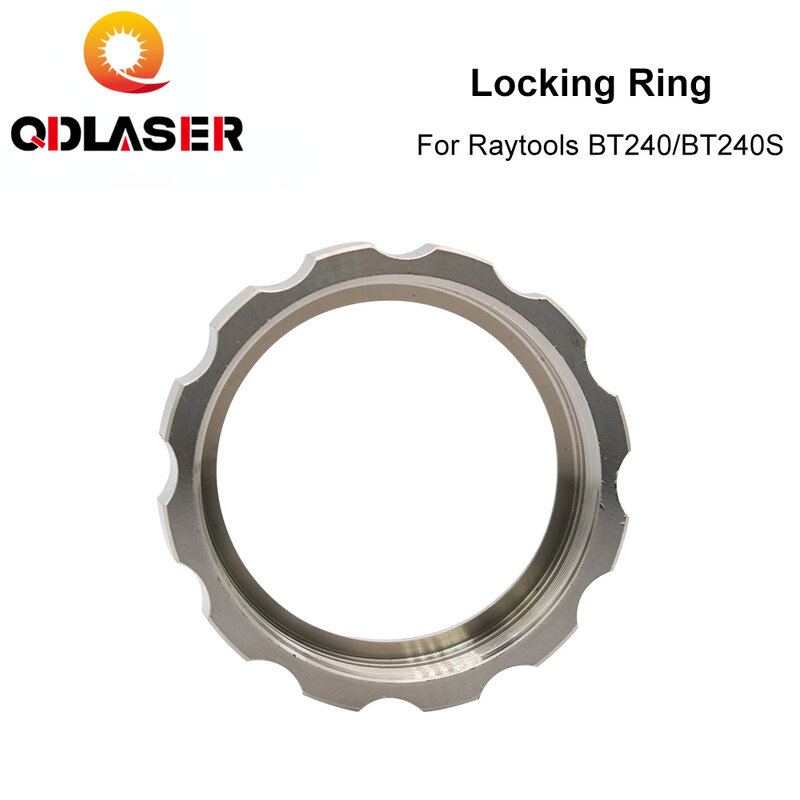 QDLASER Fasten Ring Nozzle Connection Part for Raytools BT240 BT240S Fiber laser Cutting head Nozzle Connector Fasten Ring