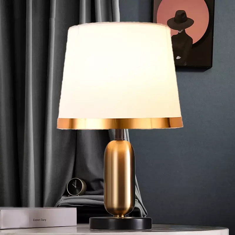 Декоративные настольные лампы в стиле ретро, современные креативные минималистичные светильники в европейском стиле для гостиной, бара, комфортные прикроватные лампы для спальни