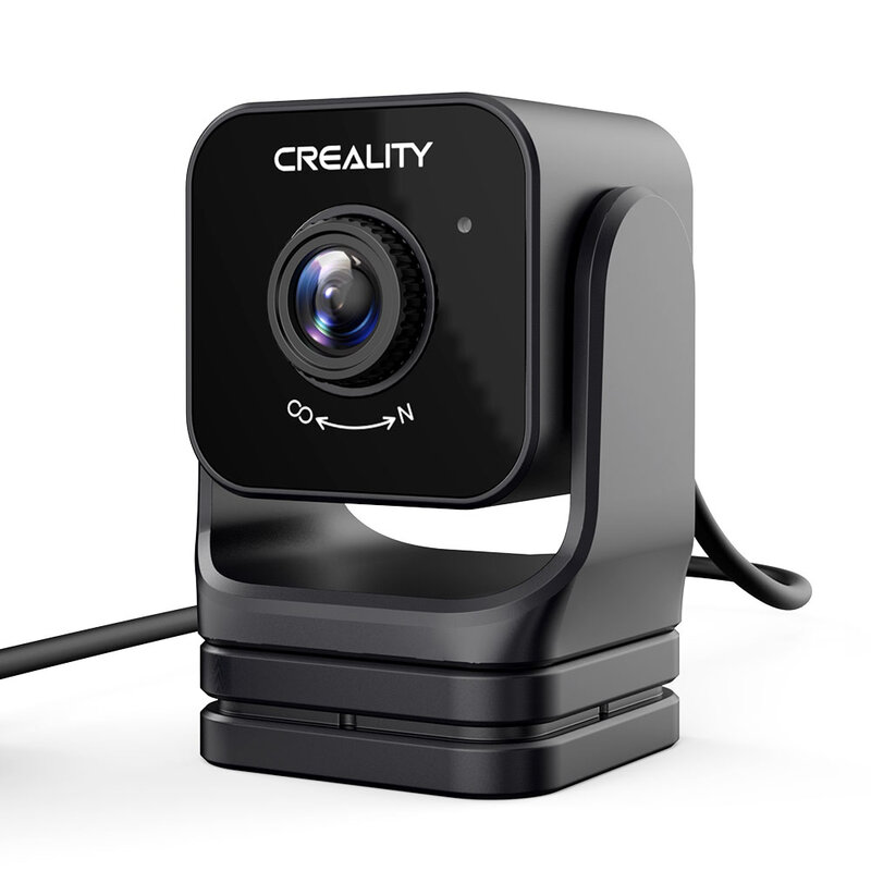 Creality Nebula Upgrade kamera Printer 3D, Real-time Monitoring Time-lapse perekaman kamera deteksi Spaghetti antarmuka USB fokus Manual