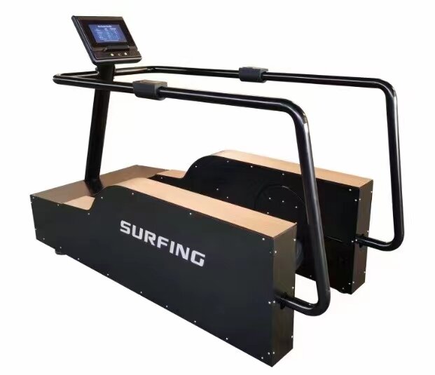 Máquina De Surf De Madeira Com Tela LCD, Equipamento De Ginástica, WH840, Venda Quente