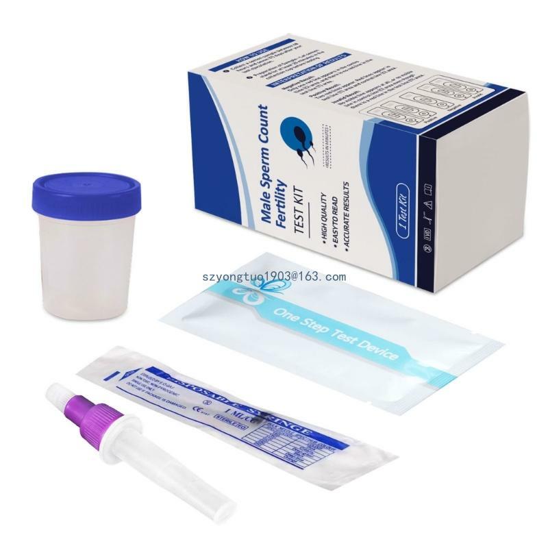 Accurate Male Reproductive Test Easy to Use Home Sperm Count Test Fertility Testing Evaluate Sperm Count for Conception