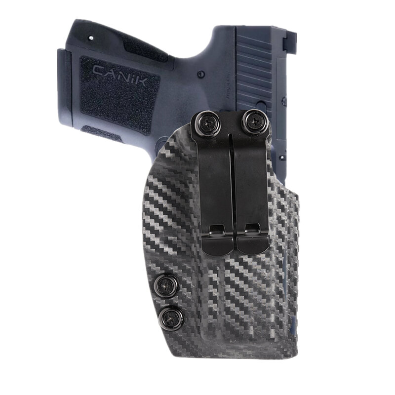 kydex Internal Concealed Carry IWB Holster For Canik METE MC9 MC-9  Mag Magazine Holder Metal Belt Clip Flap Claw