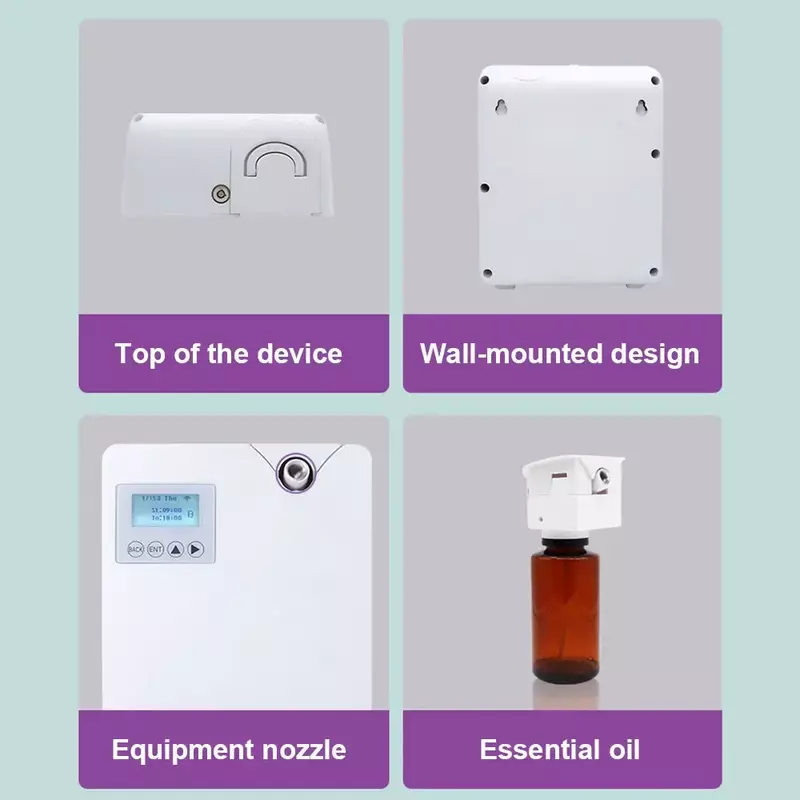 Difusor de Aroma sin agua, dispositivo de fragancia aromática para hogar y Hotel, 300ml, Control WIFI, función de temporizador