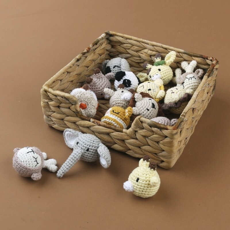 AnimalInspired Crochet Beads Knitting Beads for DIY Jewelry & Crafts Durable