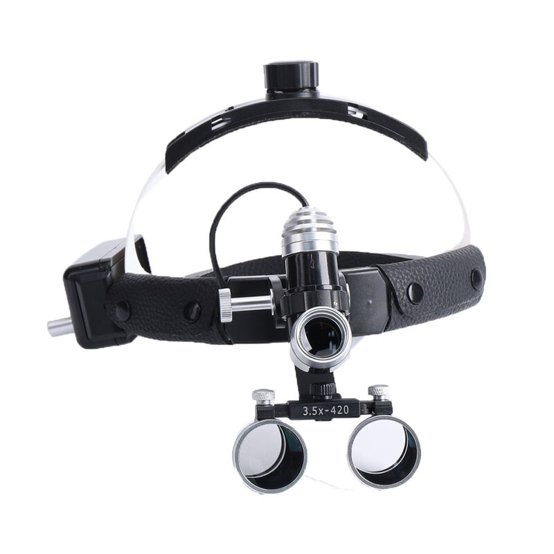 5W Surgical Headlight 3.5X Dental Loupes Dentist Tools Medical Instrument Surgery  Oral Stomatology Dentistry
