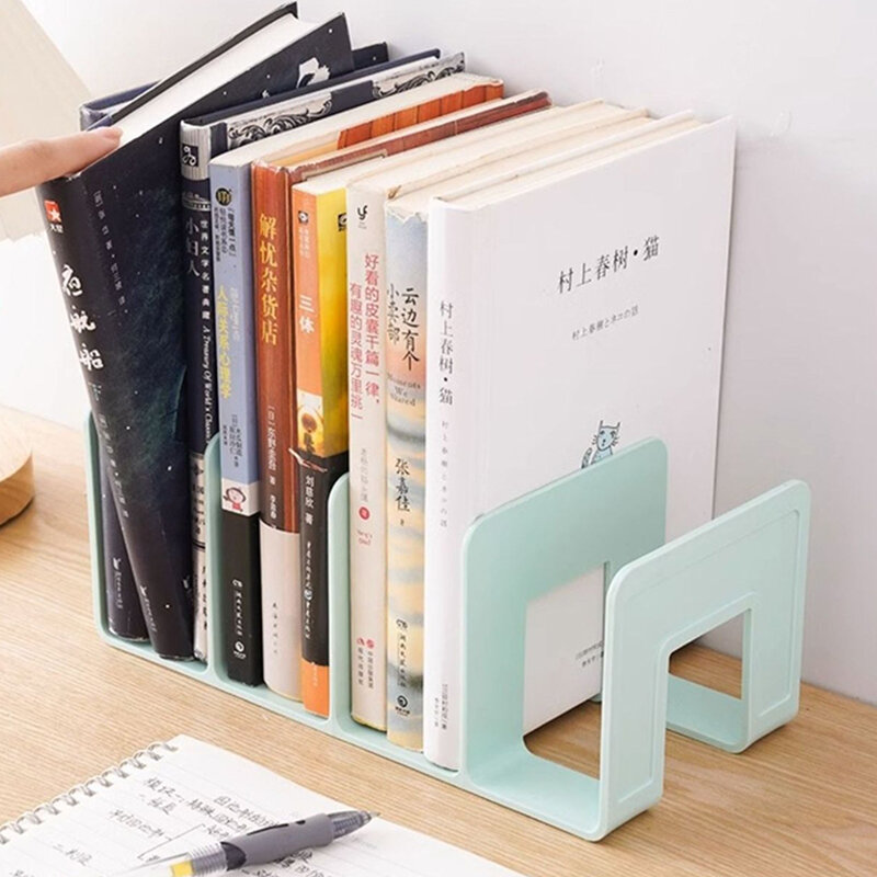 Multi-purpose Thickened Book Storage Desk Organizer, Prateleira para Livro, Revista, Arquivo, Escola, Material de Escritório, Artefato de Armazenamento