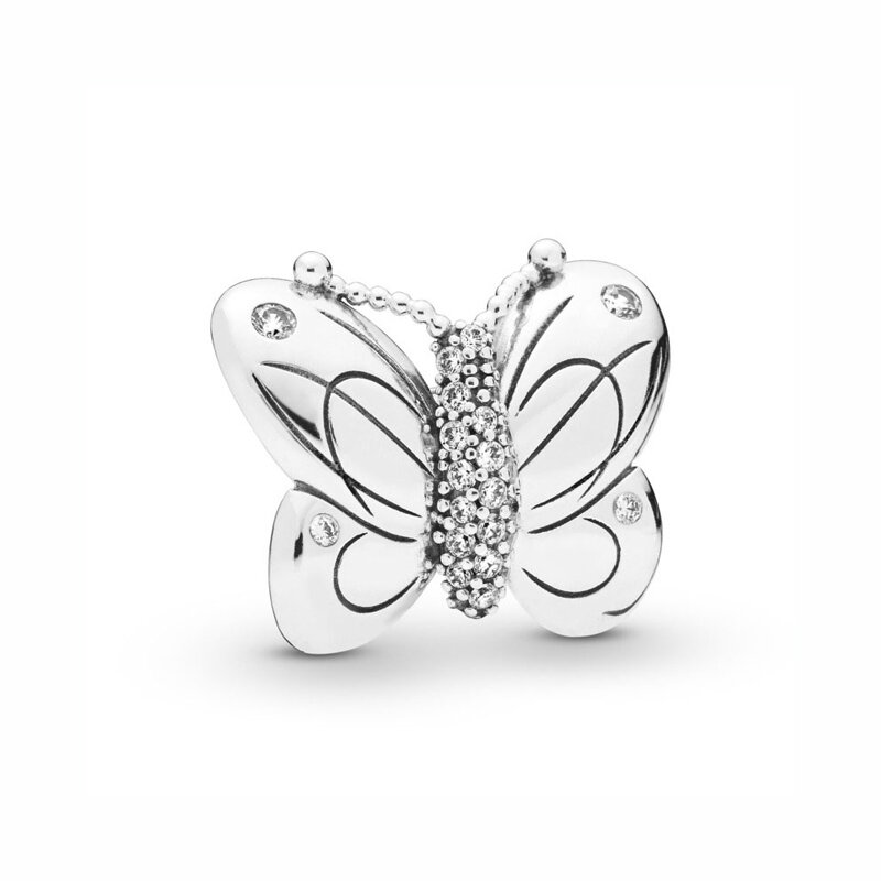 Ciondoli fai da te Daisy Flower Star Heart medaglione galleggiante in argento Sterling 925 Bead Fit Fashion bracciale Jewelry