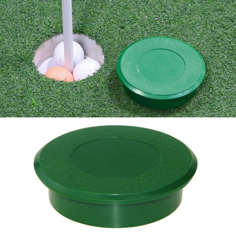Couvertures golf, couverture tasse golf, coupe-trou golf pour mettre du vert, aides à entraînement golf,