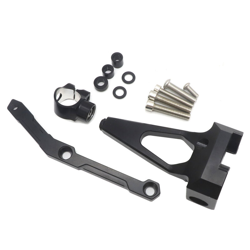 Motorcycle CNC Steering Damper Bracket Stabilizer Kit for Yamaha MT09 MT-09 MT FZ 09 2013-2017