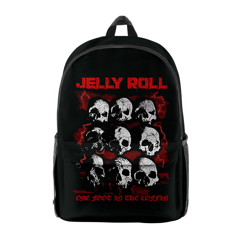 3D Print Jelly Roll Backpack, Zipper Bag, Zip Backpack, School Bag, Students, Child, Man, Woman