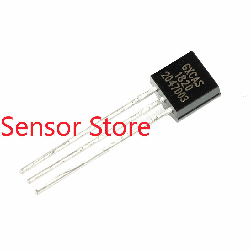 5 buah Chip Sensor suhu Bus tunggal, dapat diprogram resolusi GX1820 TO-92 asli ± 0.4 ℃