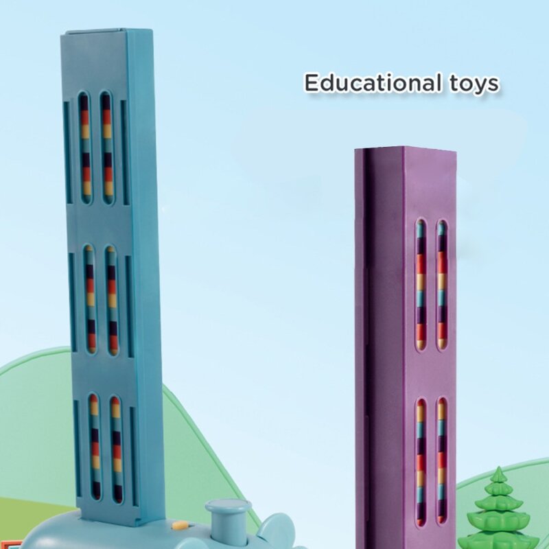 Kid’s Development Toy Building Block Cartoon Educational Toy Car