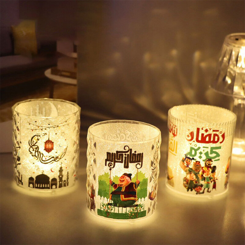 Ramadan Home Decoração LED Night Light, Eid Mubarak Decoração do Partido, Sub Gabinete, Presentes, 2024