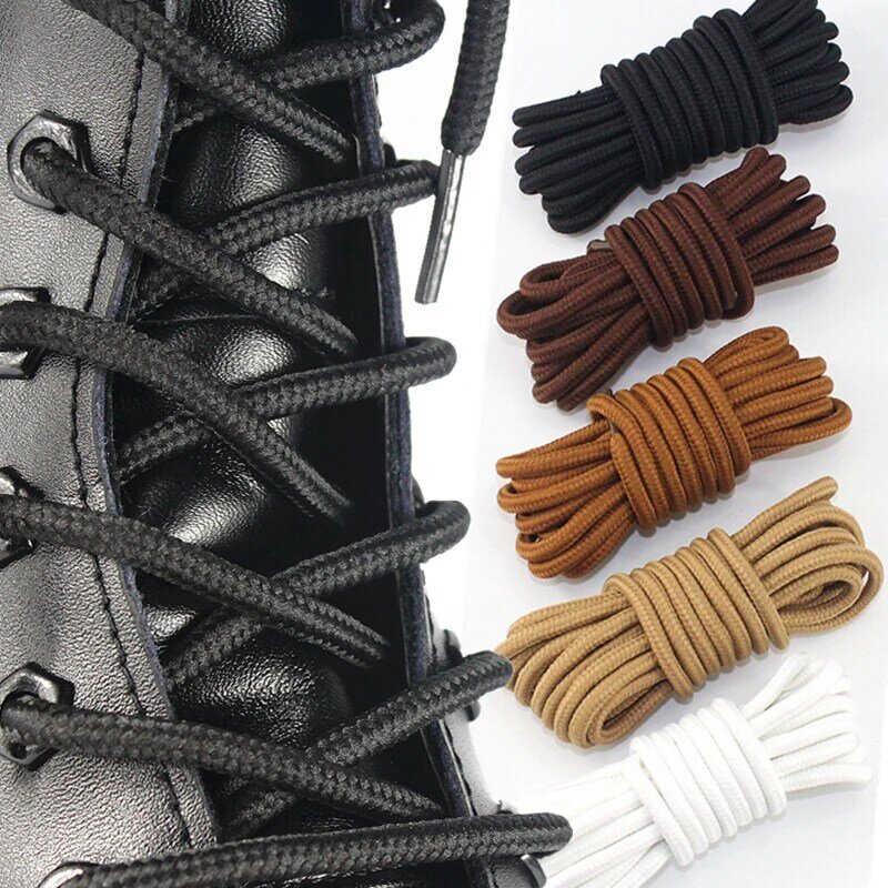 1 para klasyczne stałe okrągłe sznurowadła trwałe but poliestrowy koronki sznurowadła do butów Sneaker sznurowadła 21 kolorów 70cm 90cm 120cm 150cm