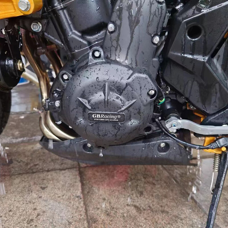 Proteção da tampa do motor da motocicleta para Kawasaki, ER6N, ER6F, 2006-2016
