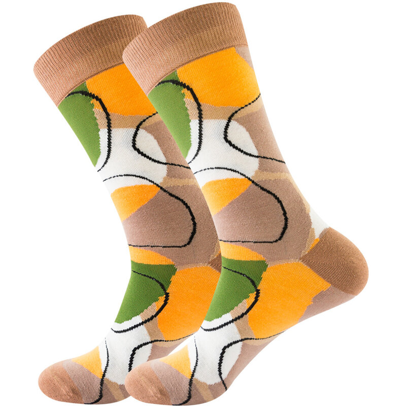 Высококачественные хлопковые носки Модные трендовые носки с животными творческие мужские и женские спортивные носки для отдыха