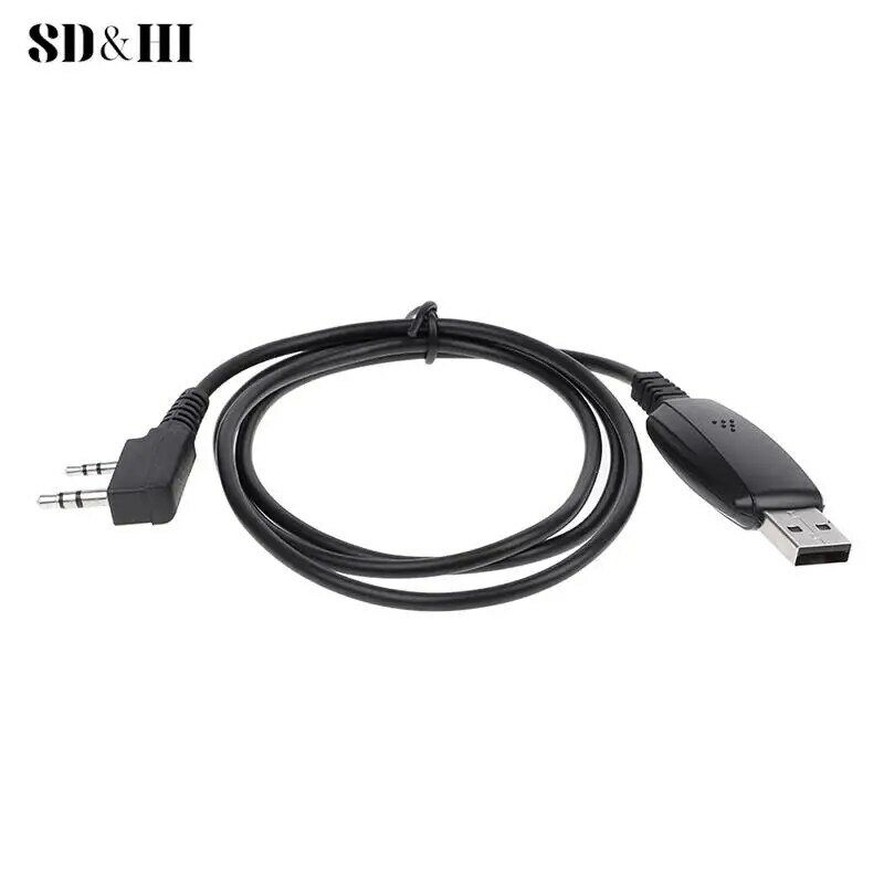 Kabel pemrograman USB portabel untuk Baofeng, Walkie Talkie Radio dua arah BF-888S, UV-82 tahan air