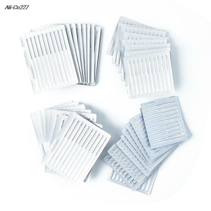 100 Pcs Acupuncture Needle With Tube ALL Size Acupuncture 4 Sizes Disposable Sterile Beauty 1 BOX Massage Sterilze Needle