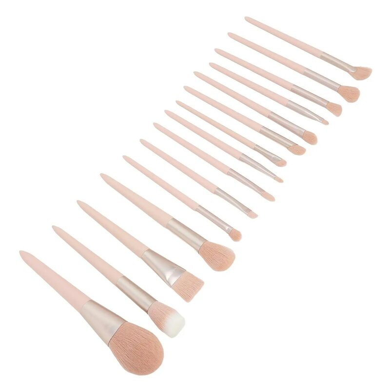 Professional Makeup Brush Set - Durable Wood Handle, Fast Dry Synthetic Bristles, Ideal for Eyeshadow and for concealers 