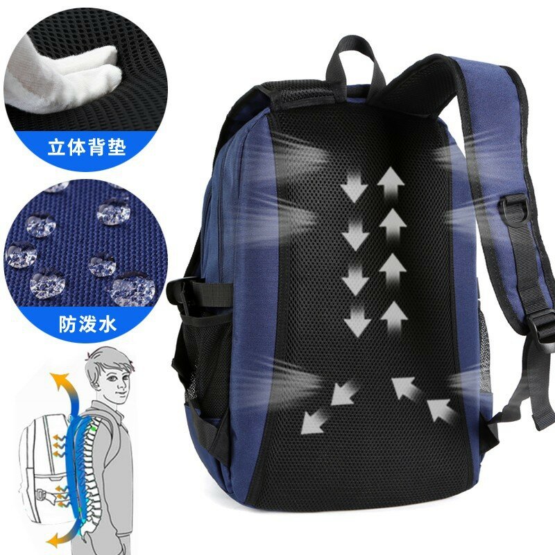 男の子用の整形外科用バックパック,学童用の防水バックパック,ランドセル,持ち運びに便利
