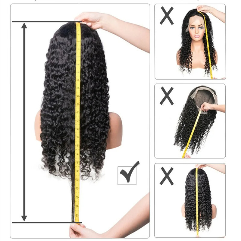 Straight Human Hair Wigs HD Transparent Human Hair Wigs 13x4 Lace Front Wigs 150% -180% Density Front Wigs For Women