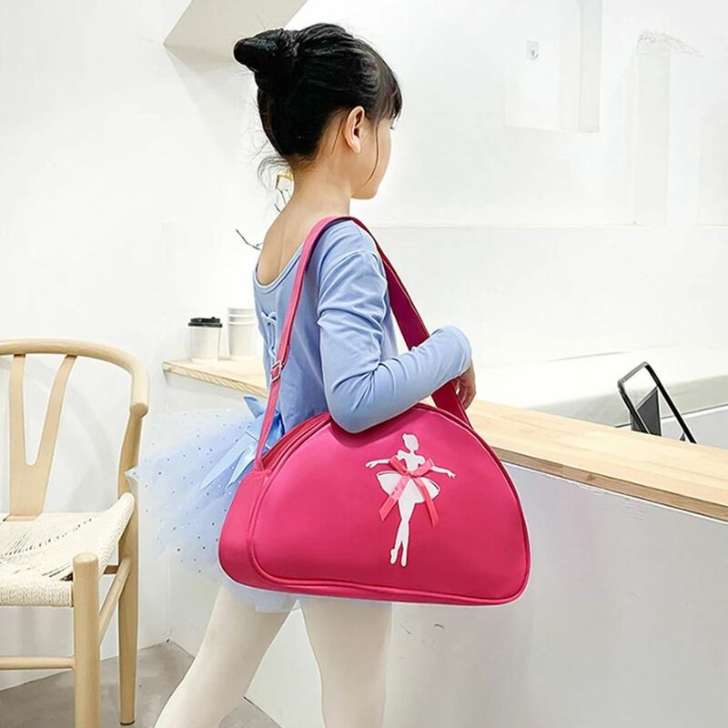 New Ballet Dance Bags Handbag Girls Lovely Backpack Baby Package Ballet Bag Handbag One Shoulder Bag Waterproof Princess Bag
