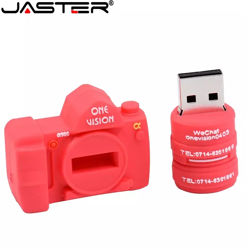 JASTER New Usb 2.0 Flash Drive Pen Drive 32GB 64GB 8GB Photography Gifts 16GB Cartoon Memory Stick Thumb Pendrive Pen Stick Disk