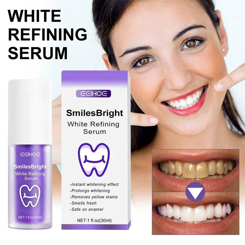 Dentifrice éclaircissant pour document violet, dentifrice pour les dents blanches, soins dentaires, SAP jaunissement, santé, W4K0, 30ml