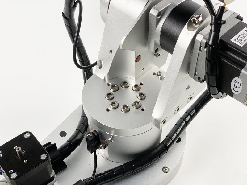Carico 2KG braccio robotico passo-passo a 6 assi lunghezza 630mm braccio meccanico motore passo-passo industriale per Kit Robot di programmazione progetto Python