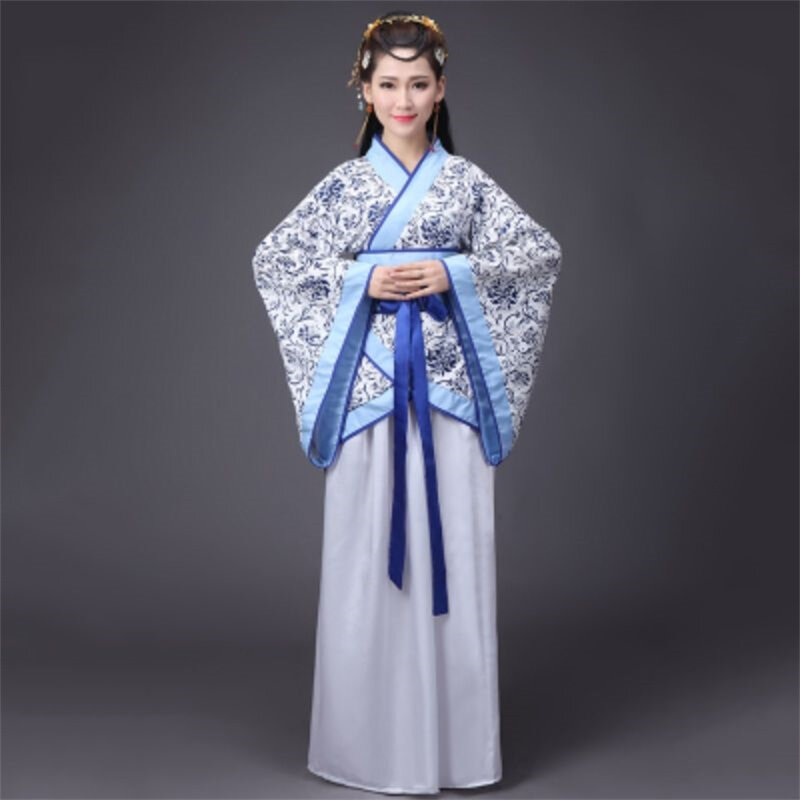 Hanfu National Chinese Dance Costume uomo antico Cosplay abbigliamento tradizionale cinese per le donne Hanfu Clothes Lady Stage Dress