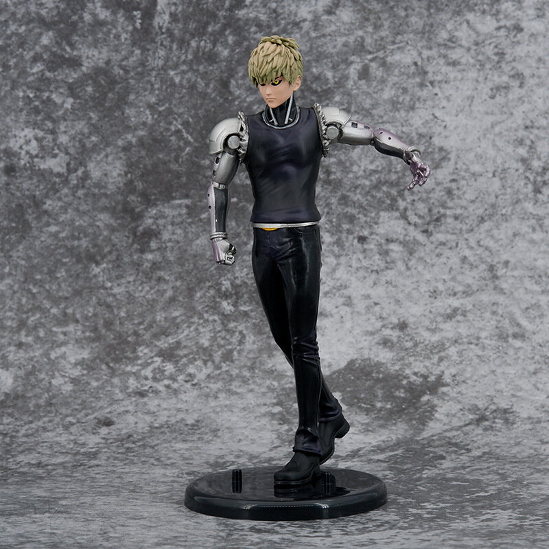 20cm ONE PUNCH MAN Genos Anime Figure Action Figure Figurine Collection Model Doll Toys Gift