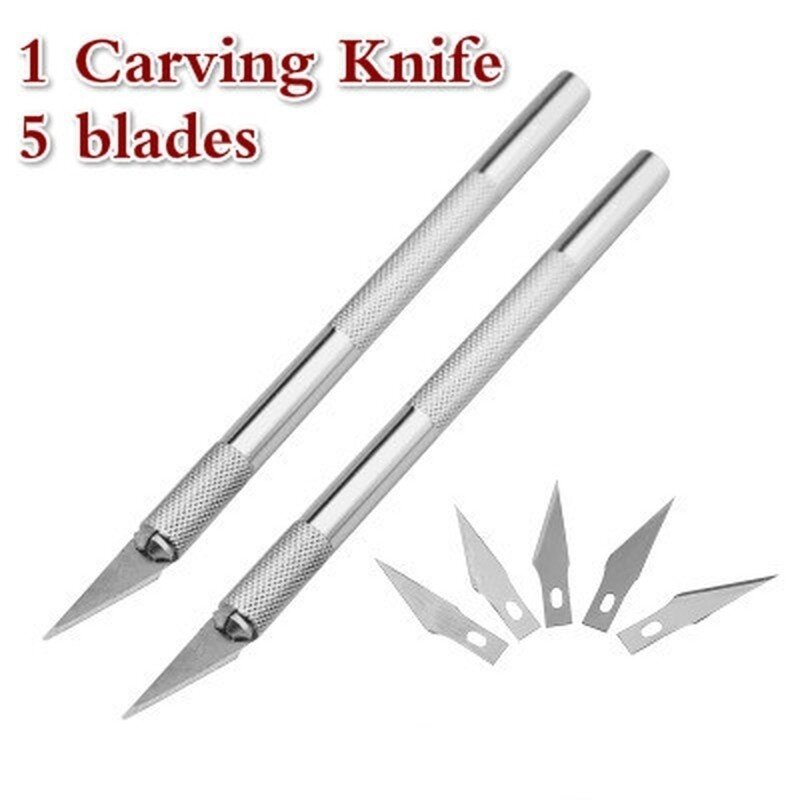 Scrapbooking Carving Knife Card  Making Precision Cutting Hobby Knife Paper Carving Craft Pottery Clay Sculpture Ceramics Tools