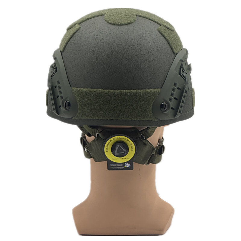 MICH casco tattico antisommossa e antiurto protezione per casco da allenamento all'aperto dell'esercito in fibra di vetro di alta qualità fodera Wendy