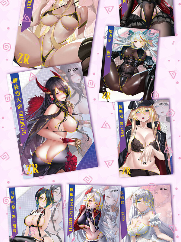 2024 Goddess Story Cards Azur Lane:crosswave Sgr Slp Rare Cards Anime Girls Party Swimsuit Bikini Feast Booster Box