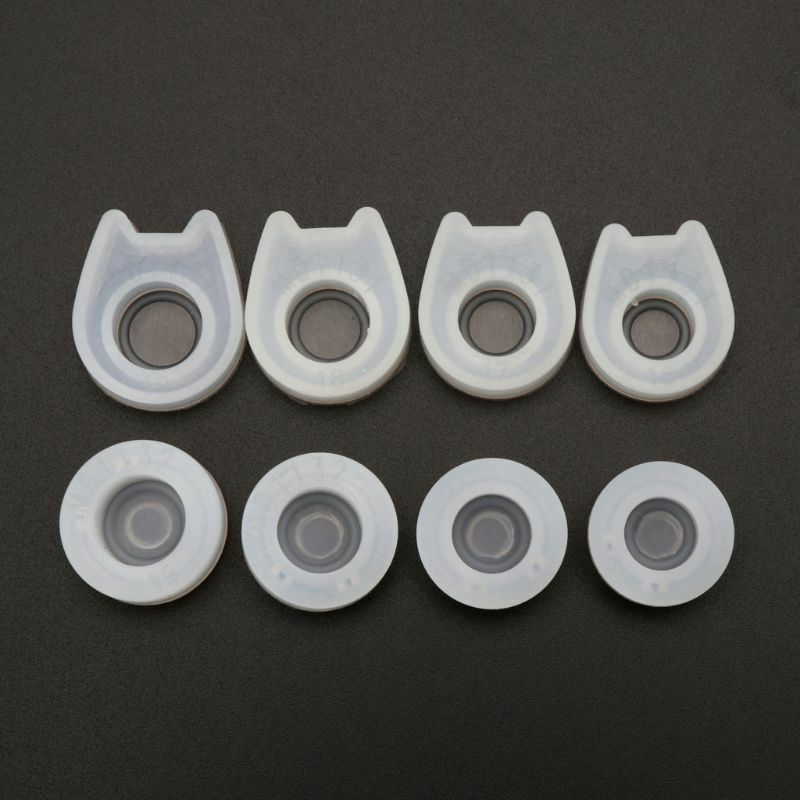 Moldes epóxi silicone 652f para brinquedos fundição forma anel diy, materiais artesanato