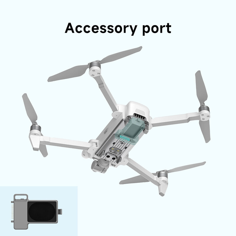 FIMI drone X8SE 2022 V2 kamera 4K, kamera Quadcopter profesional helikopter RC 3 sumbu Gimbal kamera 4K GPS RC X8