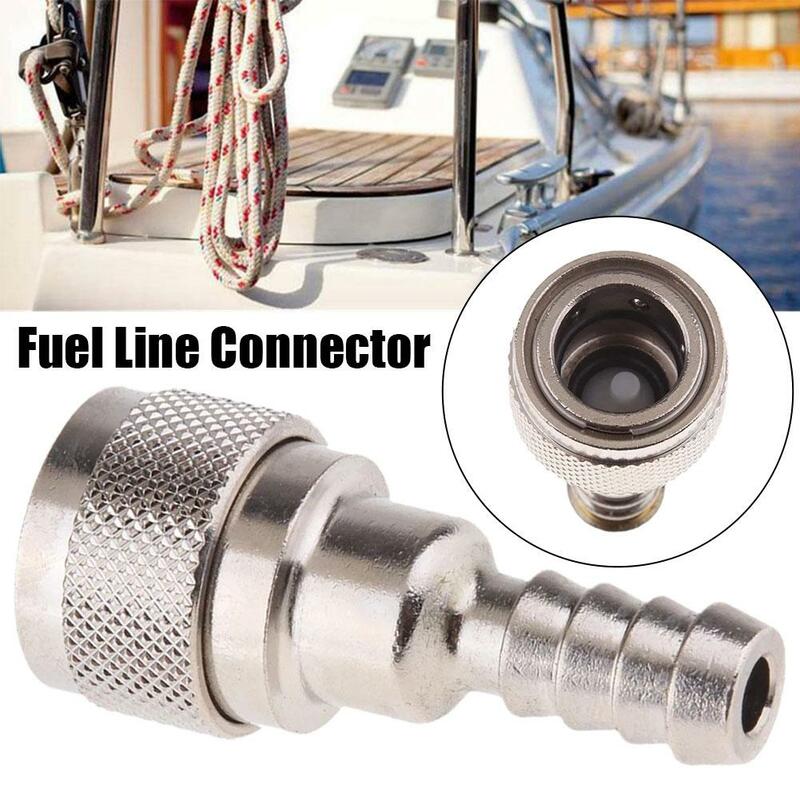 Fuel Line Connector 3gf-70250-0 Outboard Fuel Connector 304 Replaces Stainless Steel 3gf-70250-0 P1e1