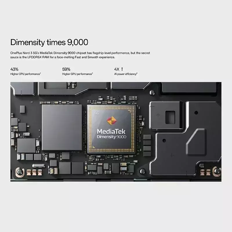 OnePlus-versión Global Nord 3, 5G, 16GB, 256GB, Dimensity 9000, Dolby Atmos, 80W, SUPERVOOC
