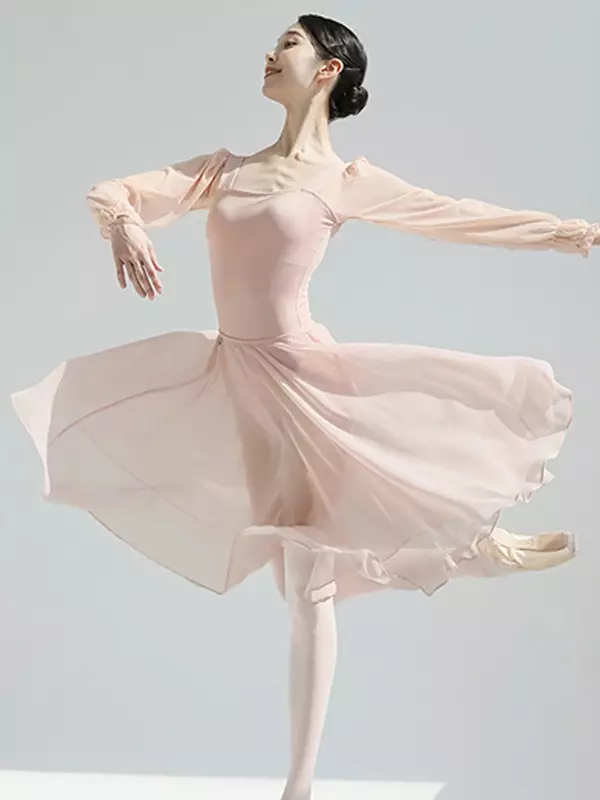 Frauen Ballett Rock Chiffon Spitze Tanzrock Erwachsenen Körper Kleid Mädchen üben Ballett Tanzrock Mesh Tutu
