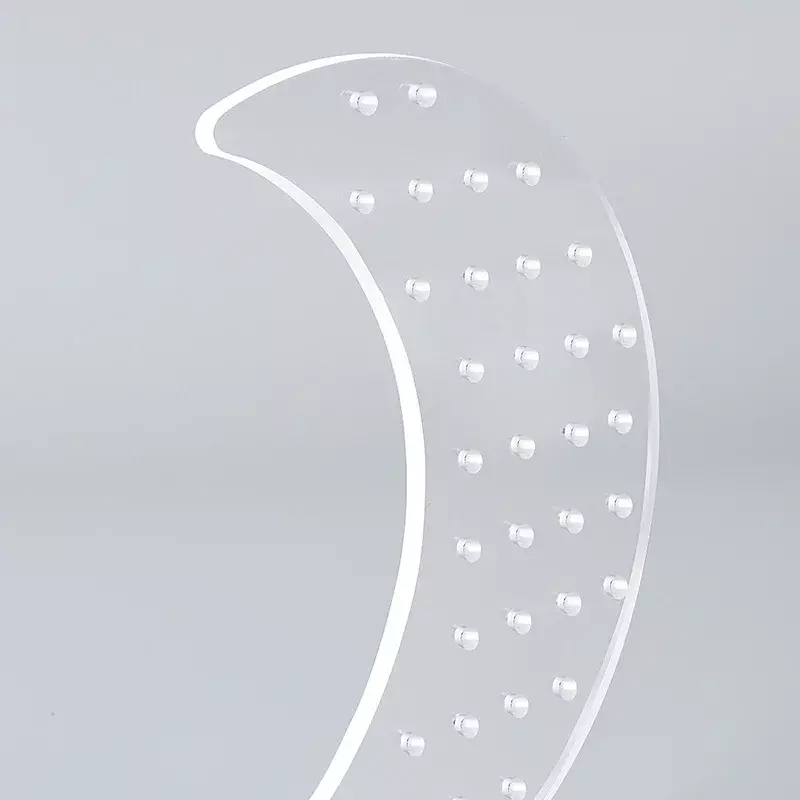 Acryl Sieraden Standaard Voor Oorbellen Oor Studs Tonen Plastic Sieraden Display Rack Metalen Stand Organizer Houder Voor Kettingen