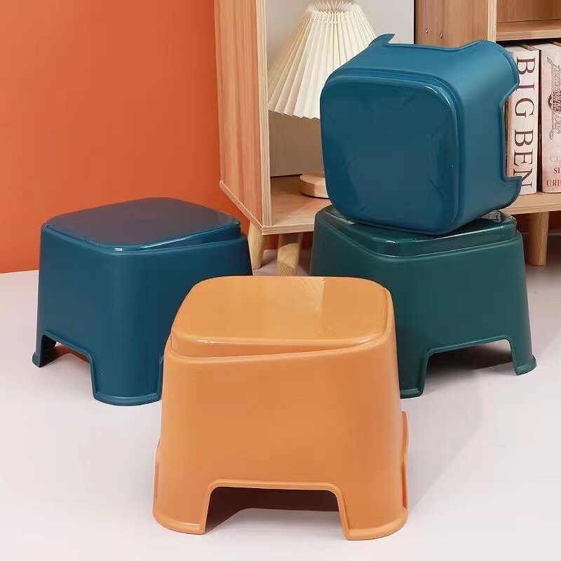 2023 Small bench square stool footstool Non-slip